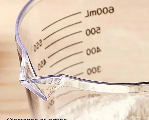 Acrylic Measuring Jug with Scale - Techmanistan in Pakistan