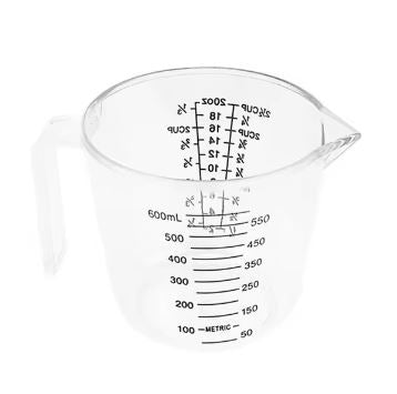 Acrylic Measuring Jug with Scale - Techmanistan in Pakistan