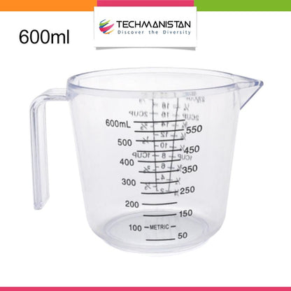 Acrylic Measuring Jug with Scale - Techmanistan in Pakistan