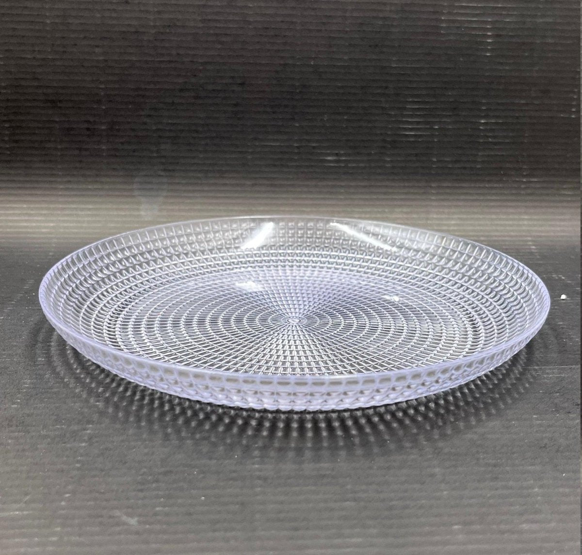 Acrylic Round Serving Plate - Techmanistan in Pakistan