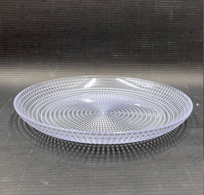 Acrylic Round Serving Plate - Techmanistan in Pakistan