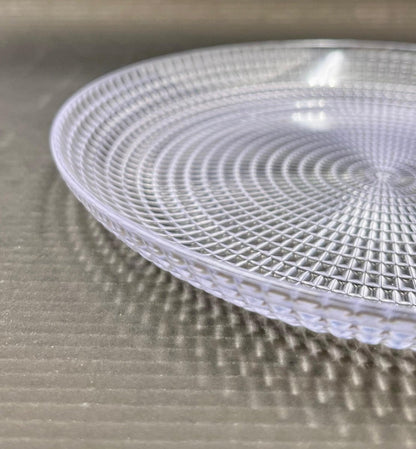 Acrylic Round Serving Plate - Techmanistan in Pakistan