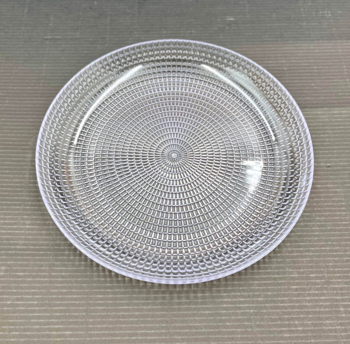 Acrylic Round Serving Plate - Techmanistan in Pakistan
