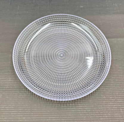 Acrylic Round Serving Plate - Techmanistan in Pakistan