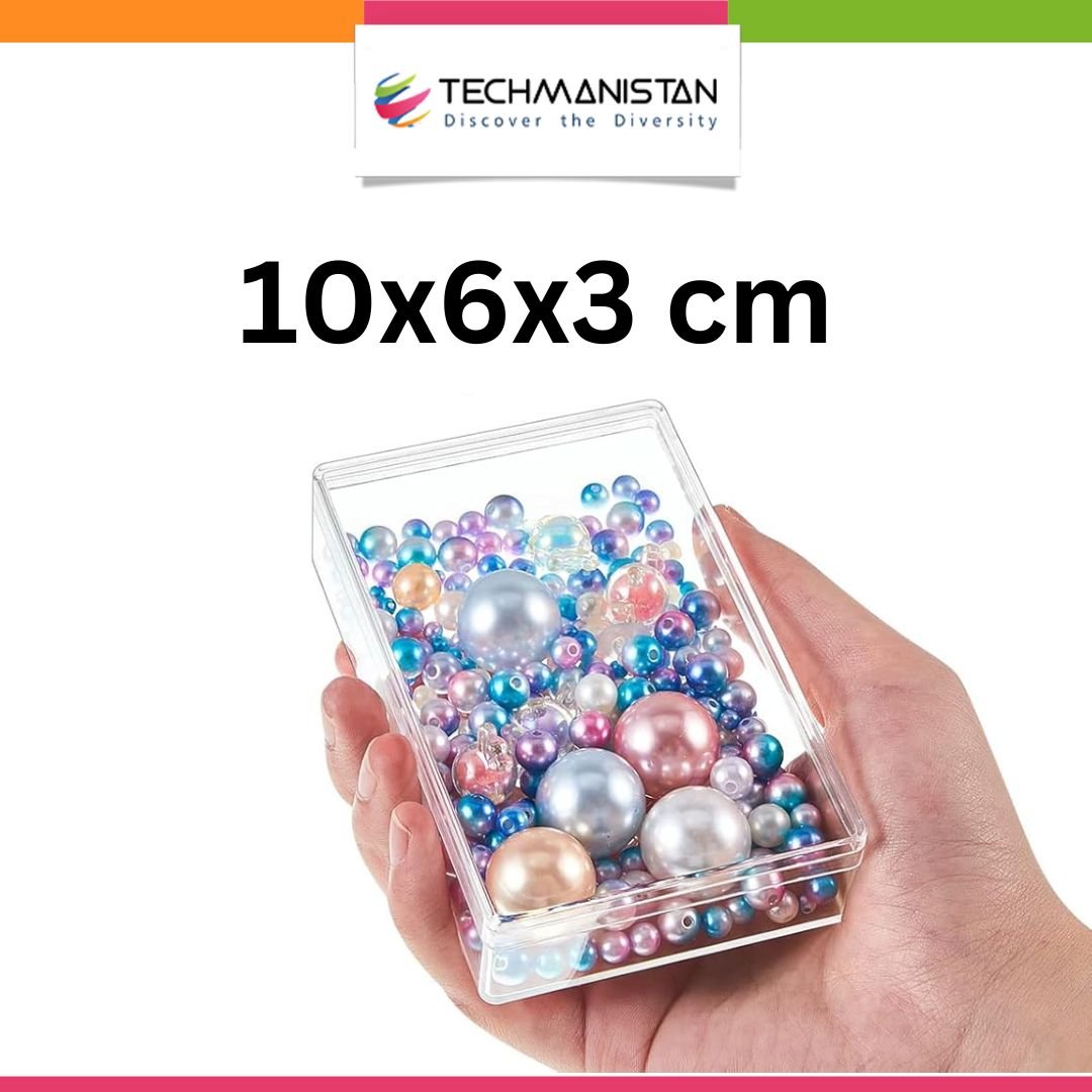 Acrylic Storage Boxes with Lids - Techmanistan in Pakistan