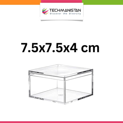 Acrylic Storage Boxes with Lids - Techmanistan in Pakistan
