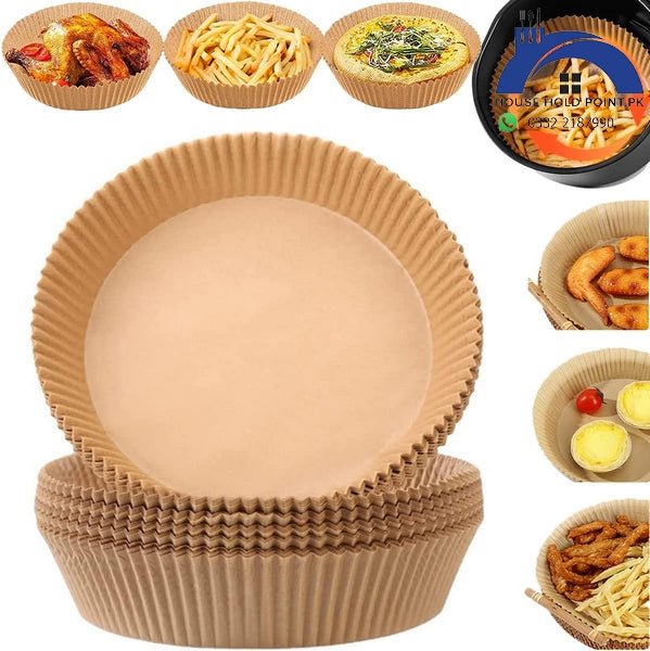 Air Fryer Disposable Paper Liner - 50 Pieces - Techmanistan in Pakistan