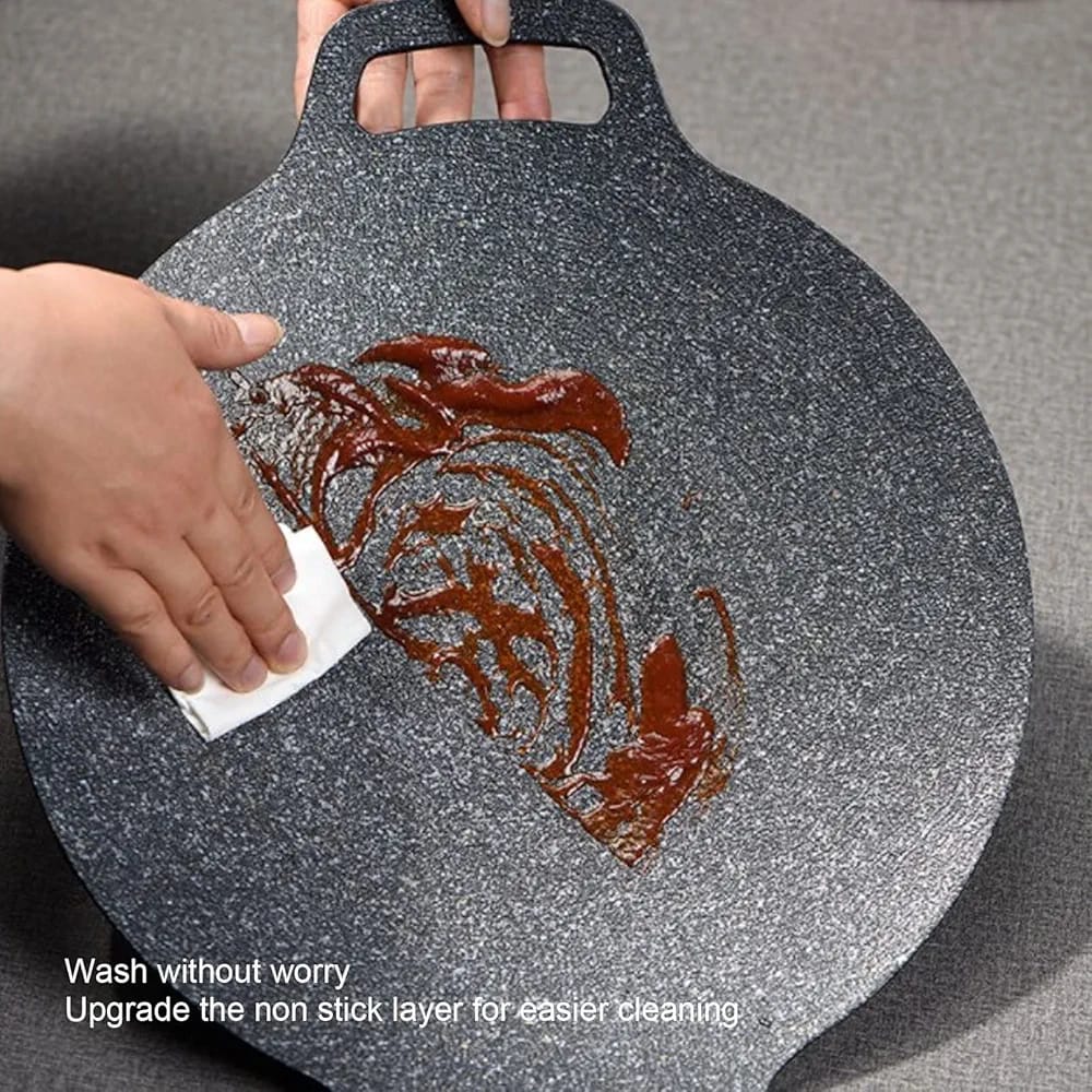 Aluminum Nonstick Tawa, Korean BBQ Grill Pan - Techmanistan in Pakistan