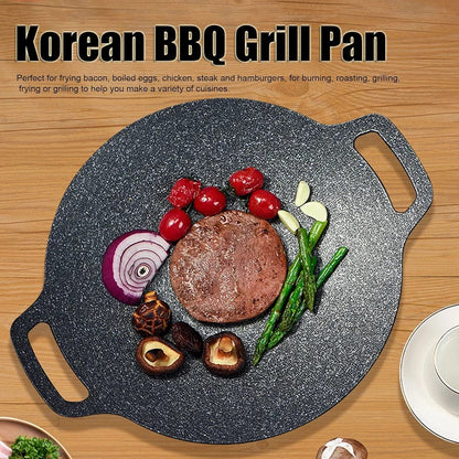 Aluminum Nonstick Tawa, Korean BBQ Grill Pan - Techmanistan in Pakistan