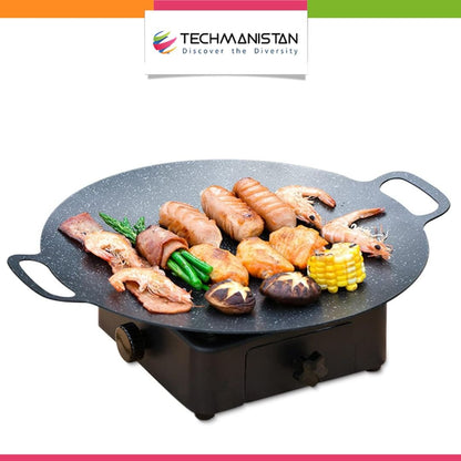 Aluminum Nonstick Tawa, Korean BBQ Grill Pan - Techmanistan in Pakistan