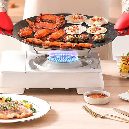 Aluminum Nonstick Tawa, Korean BBQ Grill Pan - Techmanistan in Pakistan