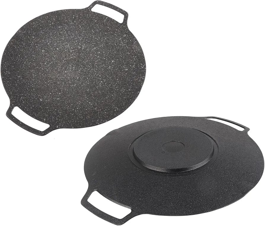 Aluminum Nonstick Tawa, Korean BBQ Grill Pan - Techmanistan in Pakistan