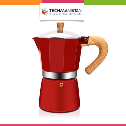 Aluminum Stovetop Espresso Maker - Techmanistan in Pakistan