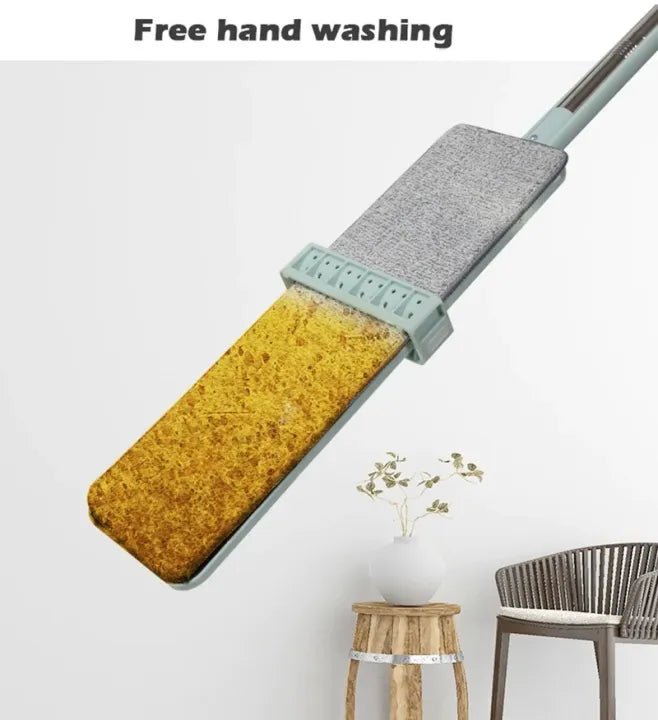 Automatic Spin 360 Rotating Floor Mop Lazy Household Cleaning Self - Wringing Magic - Techmanistan in Pakistan