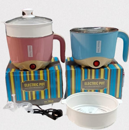 Multifunctional Electric Heating Cooking Steamer Pot Techmanistan