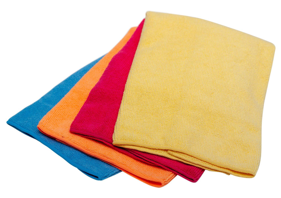 Pack of 4 - Microfiber Kitchen Towels - Techmanistan