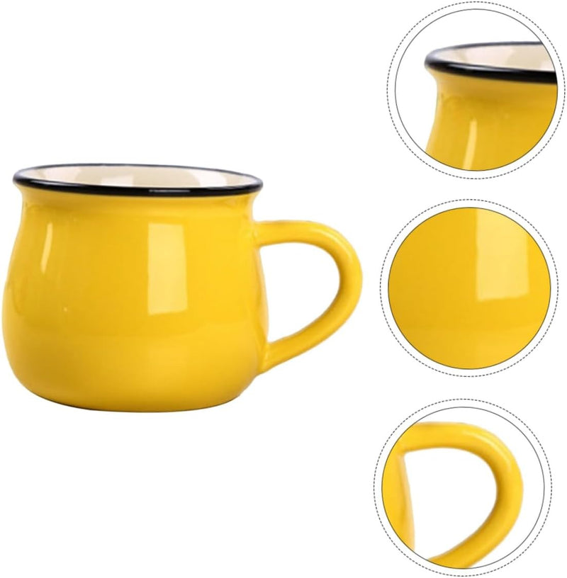 350ml Reusable Ceramic Coffee Cup Techmanistan