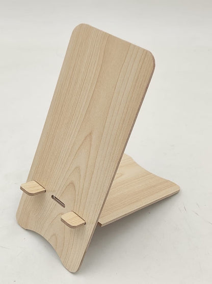 MDF Wooden Mobile Phone Holder Mobile Charging Stand My Store