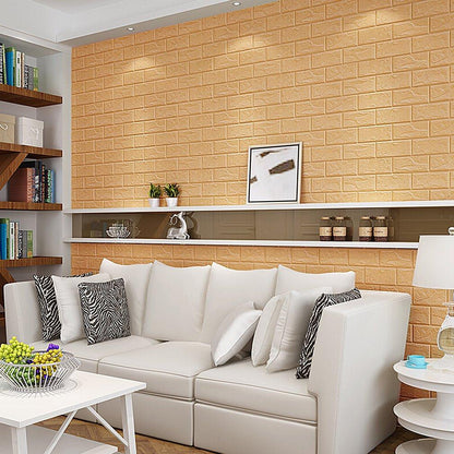 Pack of 4 - 3D Brick Wall Stickers Techmanistan