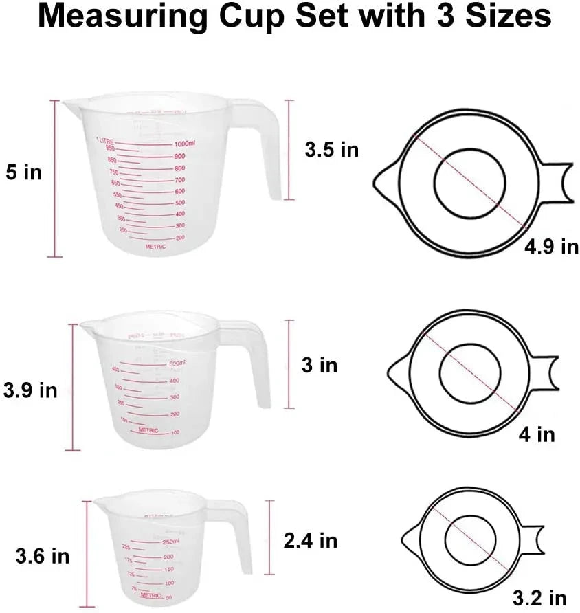 Measuring Cup With Angled Grip and Spout