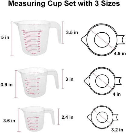 Measuring Cup With Angled Grip and Spout