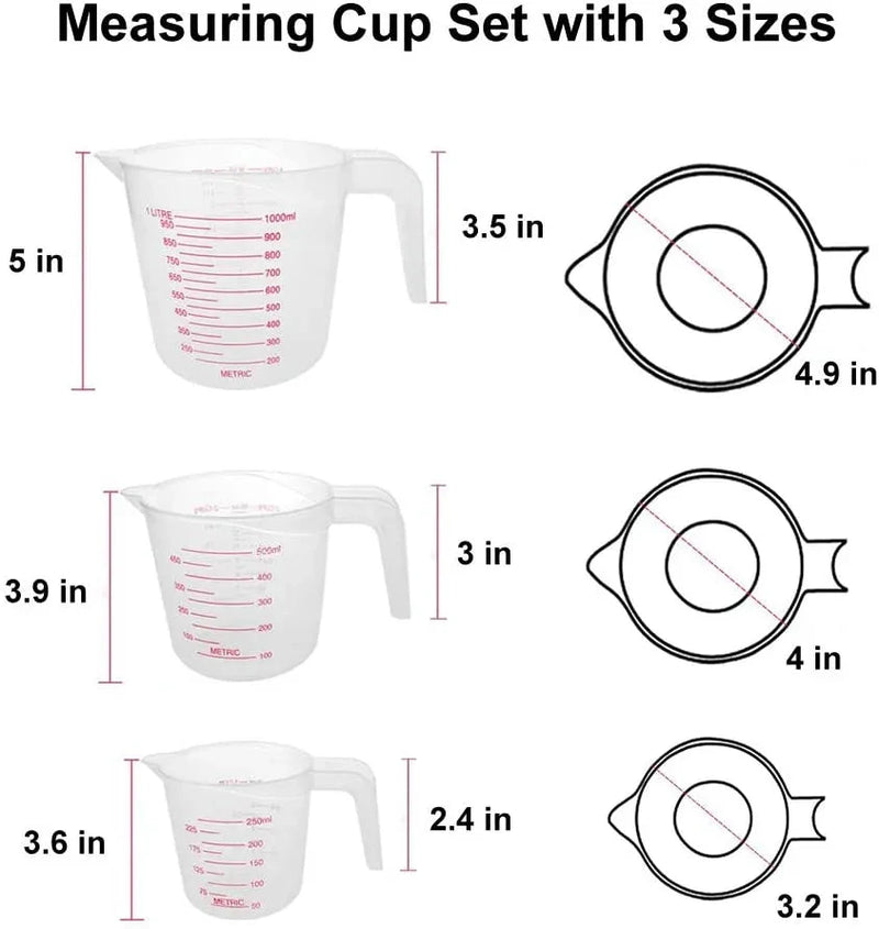 Measuring Cup With Angled Grip and Spout Techmanistan