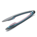 Set of 3 - Portable Plastic Nesting Food/BBQ/Oven/Bread Tongs For Serving Bread, Cakes, Salads & Bars - Random Color My Store