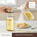 580ml 2in1 Oil Dispenser & Sprayer | Glass Oil Bottle