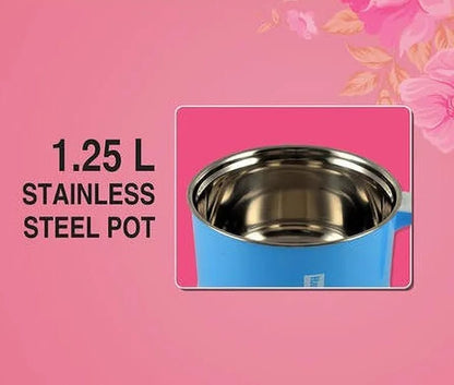 Multifunctional Electric Heating Cooking Steamer Pot Techmanistan