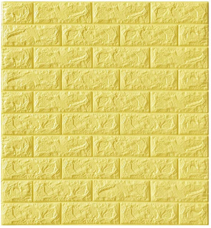 Pack of 4 - 3D Brick Wall Stickers Techmanistan