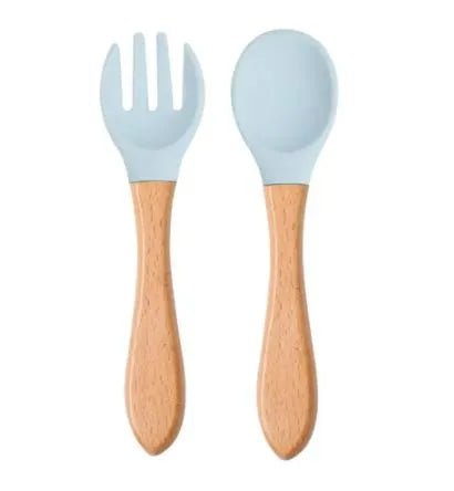 Baby Feeding Forks and Spoons Set - Techmanistan in Pakistan