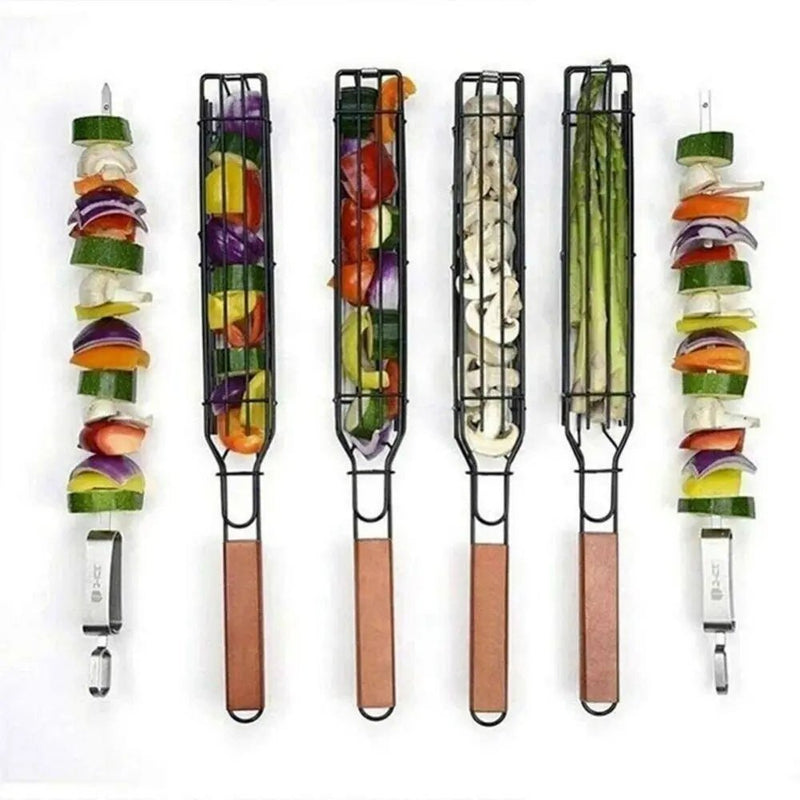 BBQ Tikka Kabab Grilling Basket - Techmanistan in Pakistan
