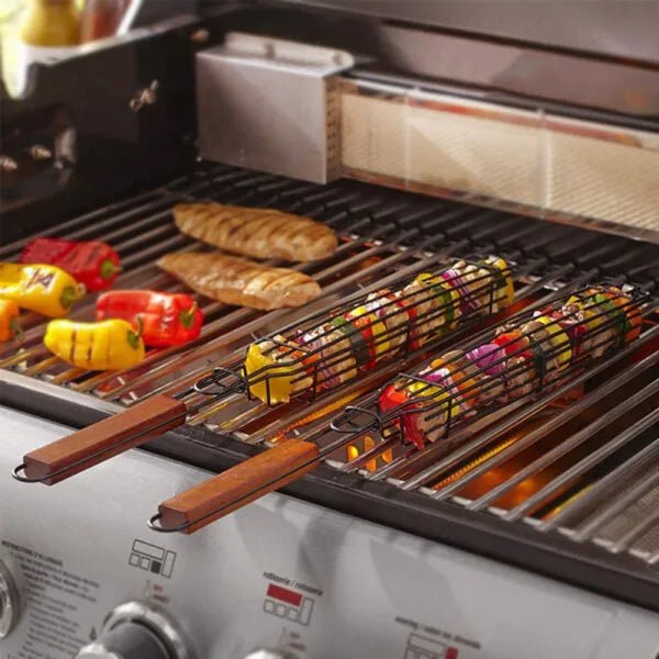 BBQ Tikka Kabab Grilling Basket - Techmanistan in Pakistan