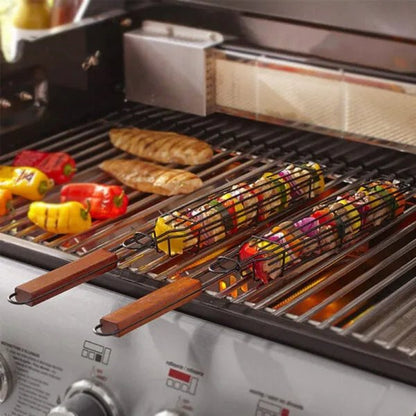 BBQ Tikka Kabab Grilling Basket - Techmanistan in Pakistan