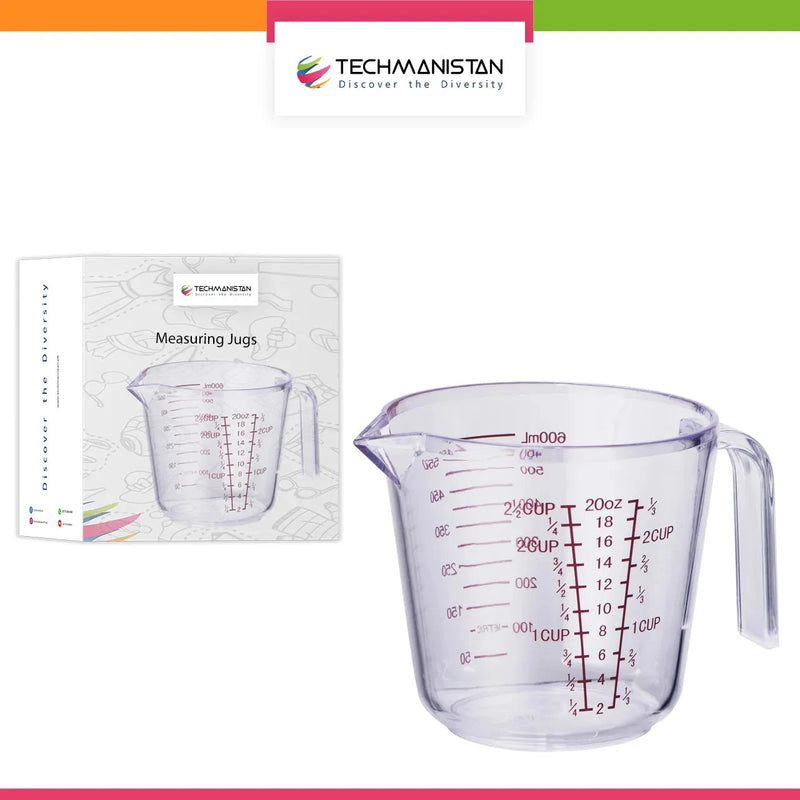 Measuring Cup With Angled Grip and Spout Techmanistan