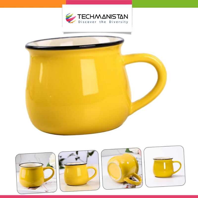 350ml Reusable Ceramic Coffee Cup Techmanistan