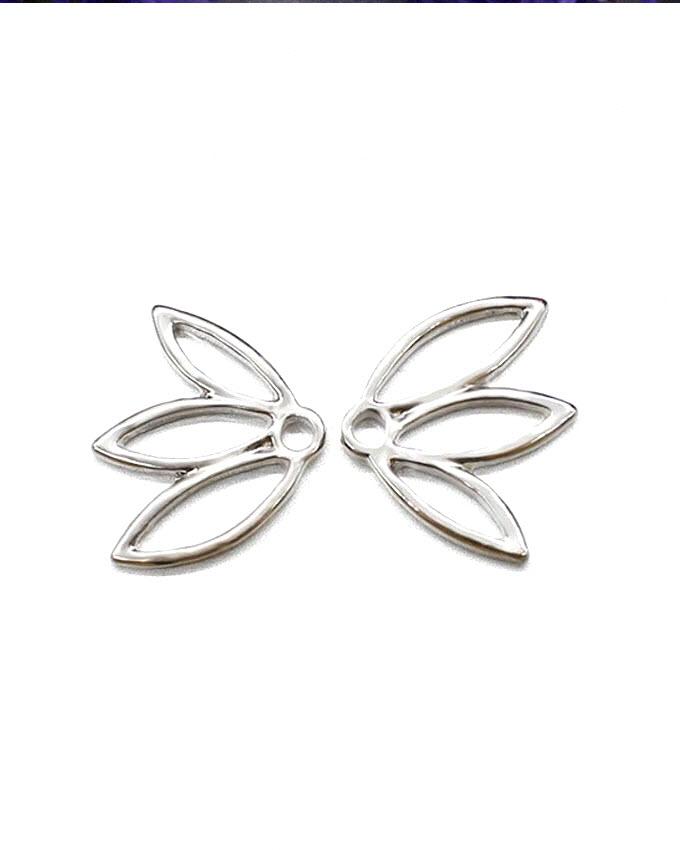 Leaves Shaped Stud Earrings--Techmanistan-My Store