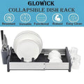 Expandable Dish Rack with Drainage Spout