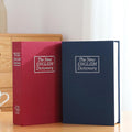 Dictionary Book Safe Storage Cash Money Jewelry Box Security Key Lock