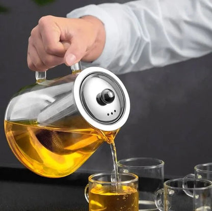 Borosilicate Glass Teapot - Techmanistan in Pakistan