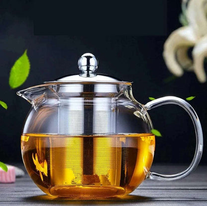 Borosilicate Glass Teapot Chai Kettle - Techmanistan in Pakistan