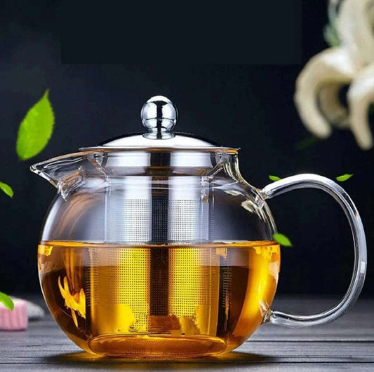 Borosilicate Glass Teapot Chai Kettle - Techmanistan in Pakistan