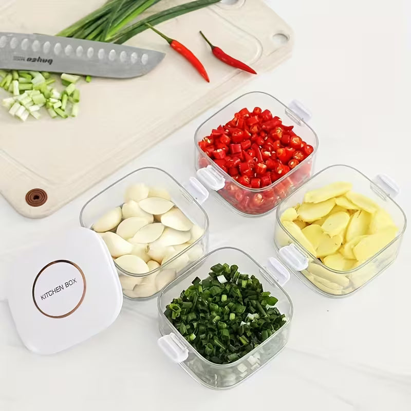 Transparent Tower Shaped Acrylic Storage Box with Removable Lid