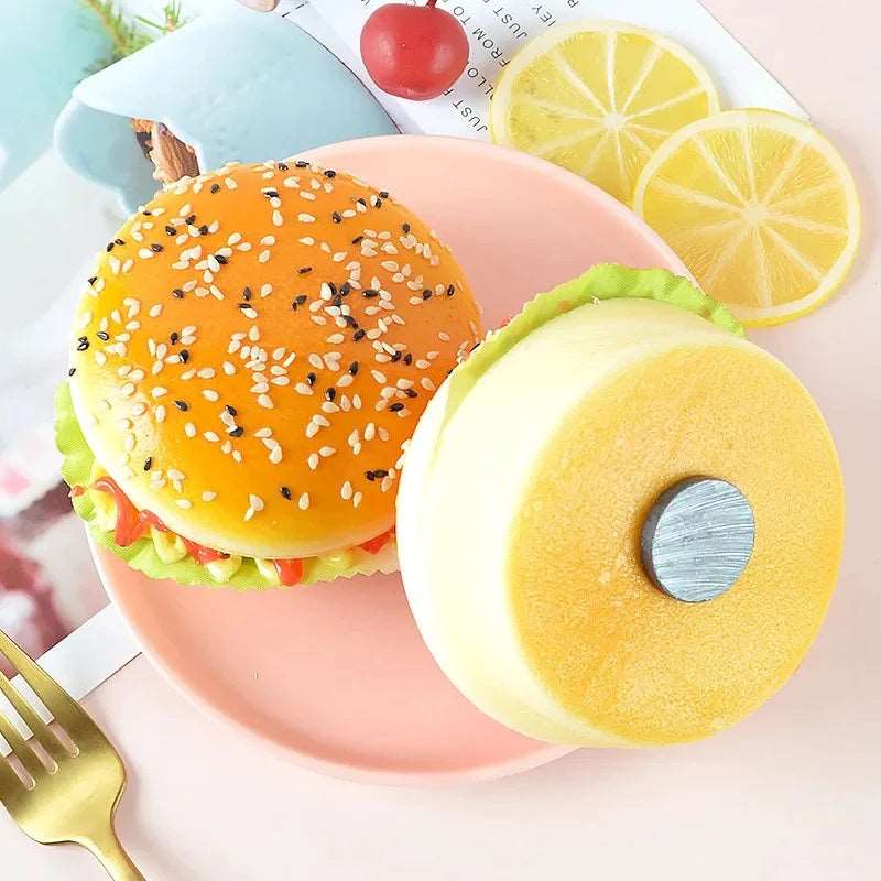 Burger Shape Fridge Magnet - Techmanistan in Pakistan