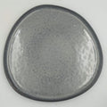 Grey Textured Ceramic Dinnerware – Bowl or Serving Plate