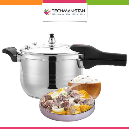 Stainless Steel Pressure Cooker Techmanistan