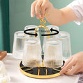 Rotating Bottle Drying Rack Glass Cup Holder Techmanistan