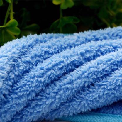 Pack of 3 - Soft Absorbent Thick Microfiber Hanging Bathroom Hand Towel Cloth Drying Pad Face Towel My Store