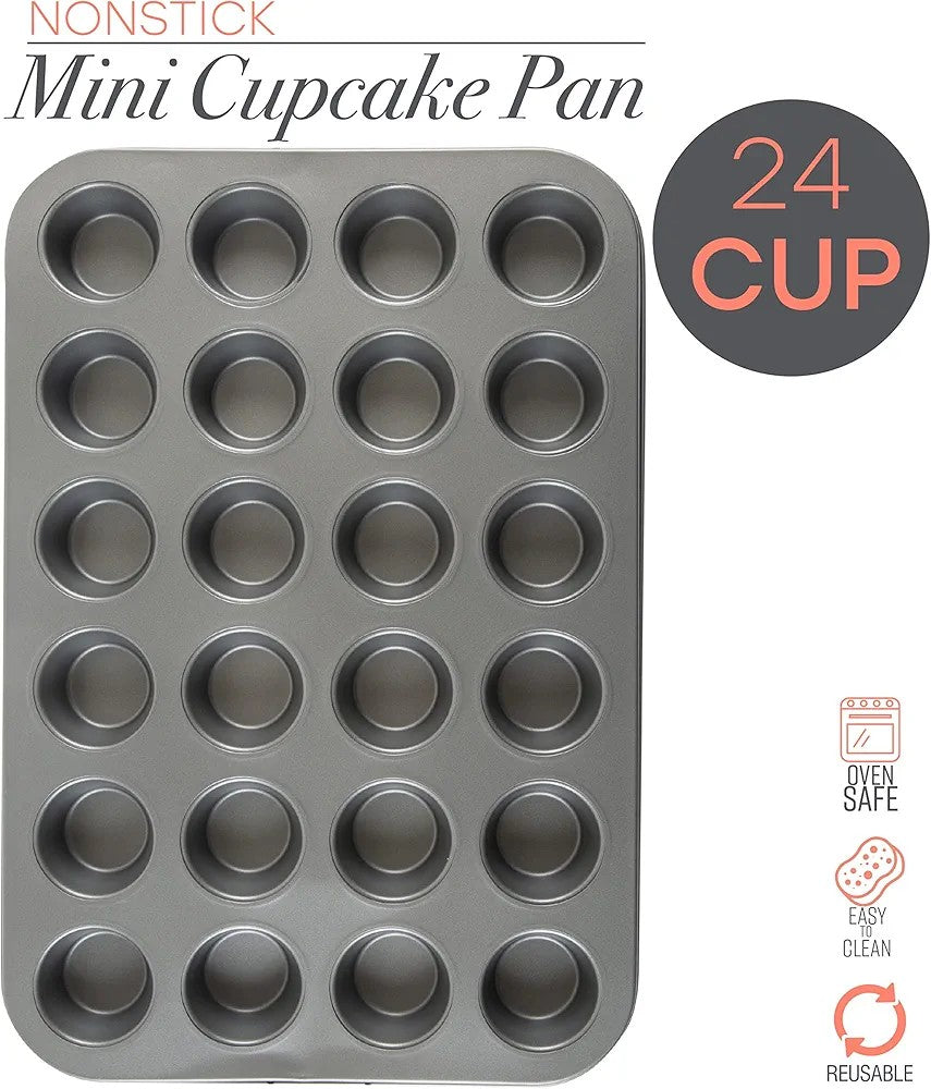 24 Grids Nonstick Cupcake Mold