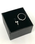 Pack Of 2 - Silver Plated Adjustable Rings for Women--Techmanistan-My Store